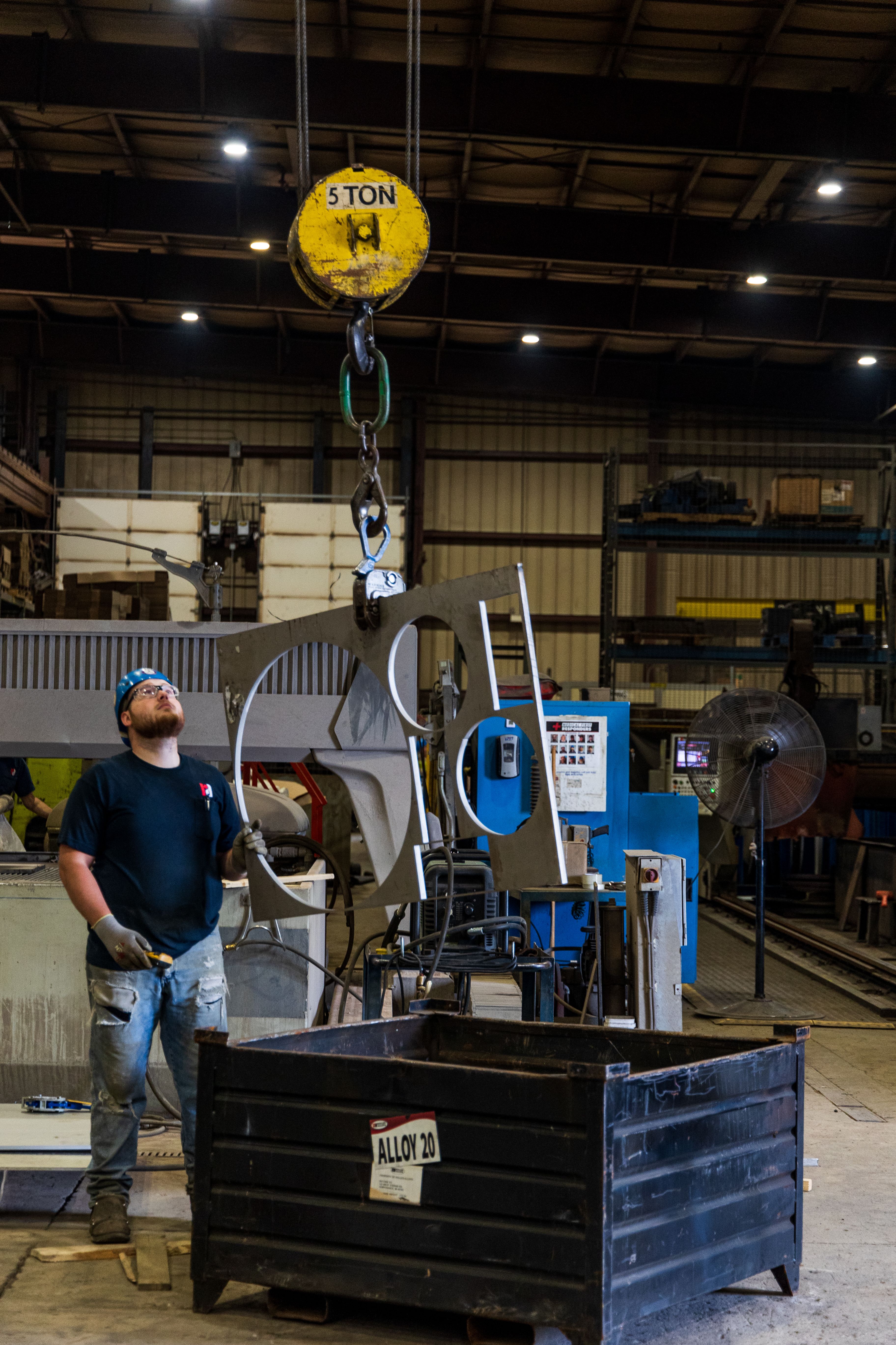 Structural metalwork